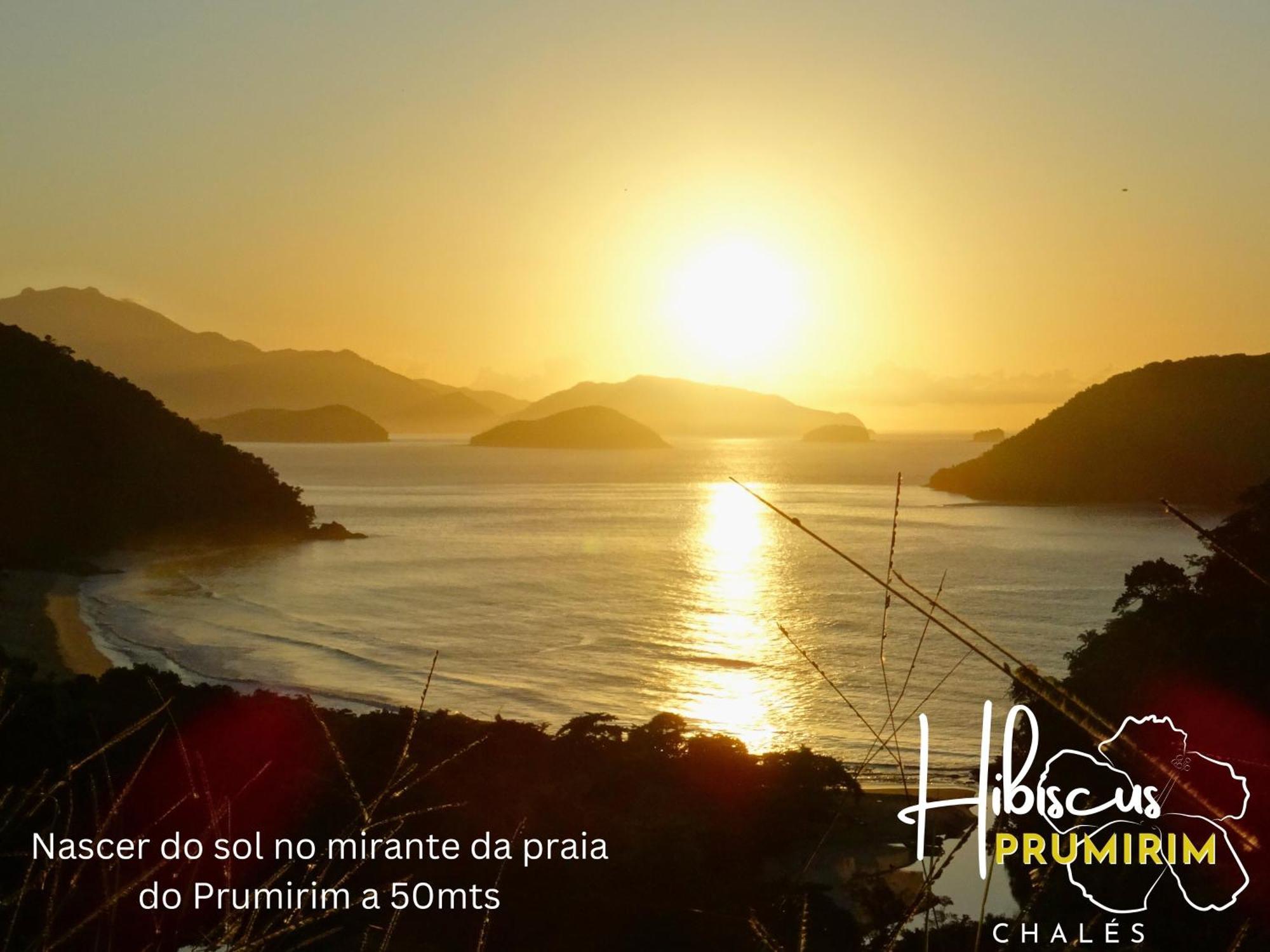 Hibiscus Prumirim Chales Ubatuba Esterno foto